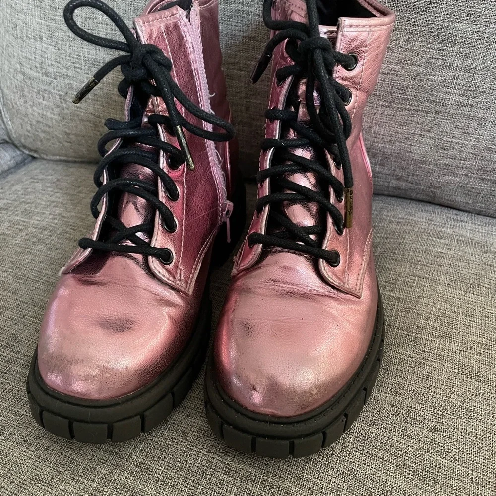 Madden Nyc pink metallic